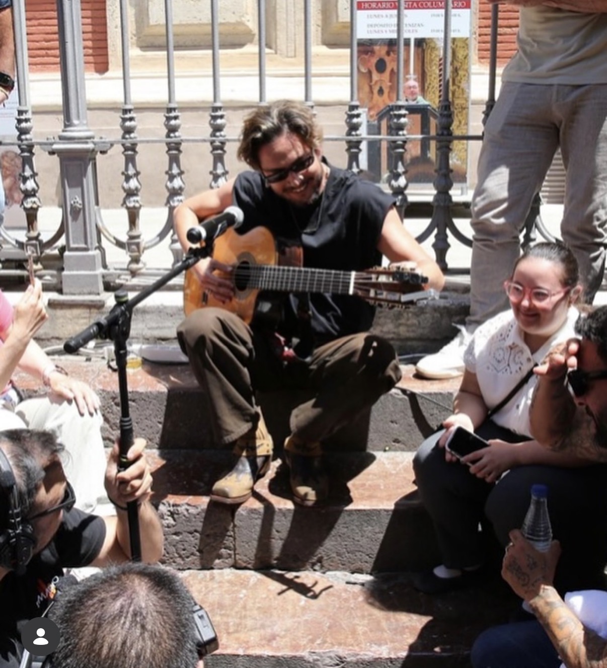 Sonorización para el acto promocional de la gira de Manuel Carrasco en Sevilla